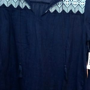 Old Navy xl navy blouse